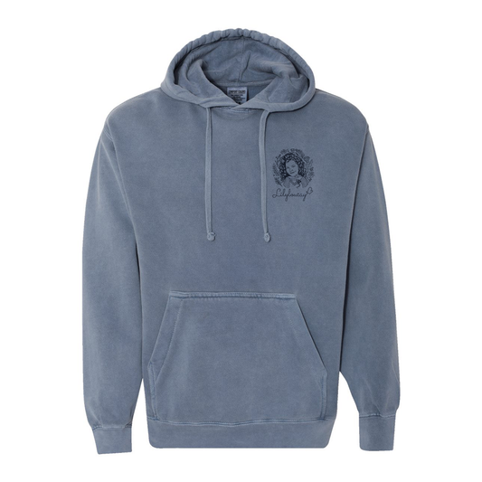 Blue “Two if you’re Sexy” LilyLouTay Emblem Hoodie