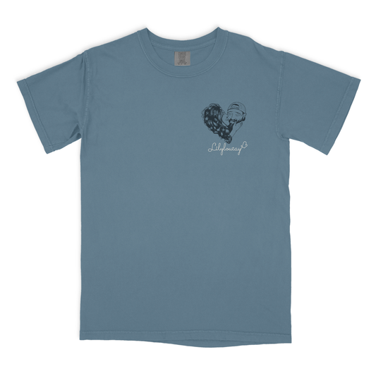 Lovers’ “Two if you’re Sexy” Rustic Blue T-Shirt